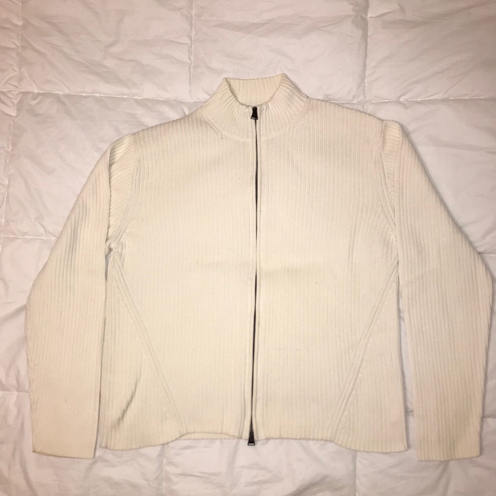 CALVIN KLEIN mens cream sweater